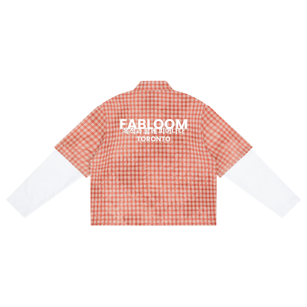 Unisex Vintage Wash Plaid Shirt