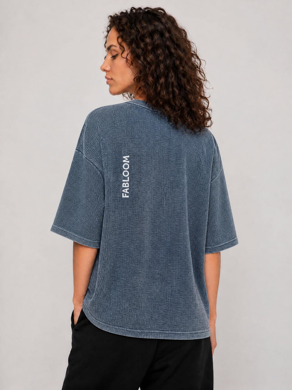The Waffle Fade Boxy Tee.